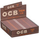 OCB Unbleached Papers Virgin King Slim 24/32 Ct.