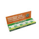 Lion Rolling Circus 1 1/4" Mind Mint Rolling Papers, box with green and white design, featuring mint leaves and natural gum, designed for rolling herbs and cigarettes.
