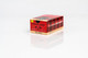 Canadian Lumber The Hippy Rolling Papers 1 1/4 With Filters 22 Packs, product packaging of rolling papers with red plaid design and filters shown on a white background.
