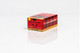 Canadian Lumber The Woods Rolling Papers 1 1/4 With Filters, packaging box of unbleached pure wood rolling papers with filters, featuring red and black plaid design.