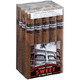 Factory Smokes Cigars Sweets Churchill 20 Ct. Bundle 7.00x52, close-up of the cigar bundle with individually wrapped cigars in clear packaging with black and red labels.