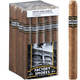Factory Smokes Cigars Shade Churchill 25 Ct. Bundle, pack of premium handmade cigars with a brown shade wrapper and black label, 7.00x50 size, displayed with a close-up of a single cigar.