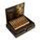 Plasencia Alma Fuerte Toro 6.25 x 54.0 cigar box, showcasing a dark wooden box with the cigars inside Plasencia Alma Fuerte Toro 6.25 x 54.0 cigar box, showcasing a dark wooden box with the cigars inside