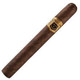 Hoyo de Monterrey Cigars Governor 25Ct, close-up view of a single cigar with dark brown wrapper and gold band.