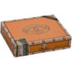 My Father Cigars Fonseca Cedros 20 Ct. Box, image of the decorative wooden cigar box with ornate label and colorful border design. My Father Cigars Fonseca Cedros 20 Ct. Box, image of the decorative wooden cigar box with ornate label and colorful border design.