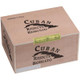 Cuban Rejects Cigars Robusto Natural 50 Ct. Box, wooden cigar box with black lettering and yellow seal, designed for storing and displaying premium cigars.