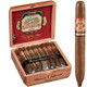 Arturo Fuente Cigars Hemingway Signature Natural 25 Ct. Box, an open wooden cigar box filled with cigars and a single cigar standing upright outside the box. Arturo Fuente Cigars Hemingway Signature Natural 25 Ct. Box, an open wooden cigar box filled with cigars and a single cigar standing upright outside the box.