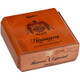 Arturo Fuente Cigars Hemingway Signature Natural 25 Ct. Box, a polished wooden cigar box with the product name and brand logo engraved on the lid. Arturo Fuente Cigars Hemingway Signature Natural 25 Ct. Box, a polished wooden cigar box with the product name and brand logo engraved on the lid.