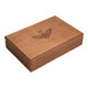 Alec Bradley Cigars Magic Toast Gordo 20 Ct Box, closed wooden cigar box with Alec Bradley logo engraved on the lid.