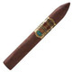 Alec Bradley Cigars Prensado Torpedo 24Ct. Box, a close-up of a single premium cigar with a gold and black band
