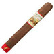 AJ Fernandez New World by AJ Fernandez Cigars Gobernador Toro 21 Ct. Box, close-up of a single cigar with a brown wrapper and red and gold band