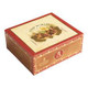 AJ Fernandez New World by AJ Fernandez Cigars Navegante Robusto 21 Ct. Box, rectangular cigar box with vintage-style design and artwork on top.