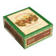 AJ Fernandez New World Cameroon by AJ Fernandez Cigars Torpedo 20Ct. Box, cardboard cigar box with green and cream design and product packaging displayed on top.