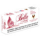 Sunshine Tobacco Bella Filtered Cigars Full Flavor, packaging front view showing box design with an orchid flower, eagle logo, and warning label.