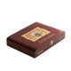 AJ Fernandez Bellas Artes by AJ Fernandez Cigars Robusto 20Ct. Box, image of a rectangular cigar box with a maroon finish and ornate label on top.