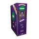 Endo Organic Hemp Wrap Cones Haze Grape 4pk 15pc, box of organic hemp wrap cones with grape flavor in purple packaging.
