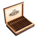 1502 Cigars Ruby Conquistador 20Ct. Box, open wooden cigar box containing 20 cigars with a classic design