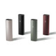 Pax 3 Complete Kit Vaporizer, four portable vaporizer devices in beige, black, green, and red color with sleek cylindrical design and LED indicator lights.