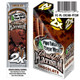 National Almond Honey Double Platinum Blunt Wraps Chocolate, packaging images showing chocolate flavored cigar wraps and a barcode.