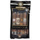 Perdomo 4 Pack SunGrown Humidified Cigar Sampler, set of four cigars in a black packaging with transparent windows showcasing the cigars and detailed labels. Perdomo 4 Pack SunGrown Humidified Cigar Sampler, set of four cigars in a black packaging with transparent windows showcasing the cigars and detailed labels.