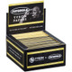 Futurola Tyson Ranch Papers King Size With Tips, open box showing multiple packs of rolling papers with tips inside. Futurola Tyson Ranch Papers King Size With Tips, open box showing multiple packs of rolling papers with tips inside.