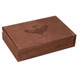 Alec Bradley Magic Toast Toro 20Ct. Box, wooden cigar box with butterfly logo and product name engraved on the lid.