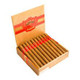 La Finca Tierra Brava Robusto Cigars 20Ct. Box, opened box of cigars with 20 robusto-sized cigars neatly arranged inside.