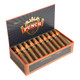 Punch Gusto Tubo Robusto Cigars EMS 20Ct. Box, a display of 20 cigars in a black and red box with Punch logo and branding.