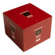Punch Rare Corojo Gusto Tubo Cigars 20Ct. Box, red cigar box with Punch logo and branding