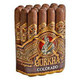 Gurkha Colorado Corona Gorda Cigars 20Ct. Bundle, box of cigars with detailed gold and red band design featuring the Gurkha logo and a scrollwork pattern. Gurkha Colorado Corona Gorda Cigars 20Ct. Bundle, box of cigars with detailed gold and red band design featuring the Gurkha logo and a scrollwork pattern.