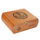 5 Vegas Classic Robusto Cigars 25Ct. Box, wooden cigar box with black logo and gold latch.