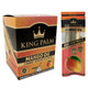 King Palm Wraps King Palm Mini Rolls Mango OG 20/2Pk, image showing the packaging of the mini rolls and the box with mango flavor.