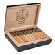 5 Vegas Series 'A' Anomaly Cigars 25Ct. Box, opened wooden cigar box with 25 cigars neatly arranged inside featuring black, gold, and white bands.