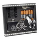 Eagle Rare Cigars Gift Set 5Ct, box of five cigars with cigar accessories including a cutter and lighter. Eagle Rare Cigars Gift Set 5Ct, box of five cigars with cigar accessories including a cutter and lighter.
