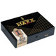 Alec Bradley Maxx Black The Fixx Cigars 15Ct. Box, black packaging with gold lettering and design, featuring the Alec Bradley logo and a decorative seal.