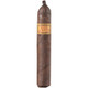 Drew Estate Nica Rustica Short Robusto Cigars 25 Ct Bundle, close-up of a single cigar with a rustic brown wrapper and a yellow and red band.