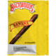 Altadis Backwoods Banana Cigars 8/5Ct, packaging of Backwoods Banana flavored cigars with a yellow background and a banana graphic on the front.