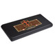AJ Fernandez Ave Maria Dark Knight Robusto Cigars 10 Count Box, black cigar box with gold and red shield logo and decorative label.