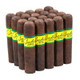 Bahia Brazil Gordo Cigars Pack of 20, arranged and wrapped with yellow and green label.