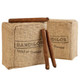 Bandidos Smooth n' Sweet Cigars Pack of 120, natural jute sacks with cigars placed on top.