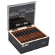 Camacho Coyolar Super Toro Cigars 25Ct, open cigar box displaying rows of cigars with a glass lid and brand logo. Camacho Coyolar Super Toro Cigars 25Ct, open cigar box displaying rows of cigars with a glass lid and brand logo.