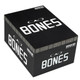 CAO Bones Robusto Cigars 20Ct. Box, black packaging with white and gray text and design elements.