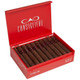 CAO Consigliere Tony Cigars 20Ct. Box, a red cigar box with 10 cigars inside arranged neatly.