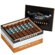 CAO Flathead Steel Horse Handbrake Cigars 20Ct. Box, open cigar box containing 20 cigars with branding and packaging visible.