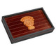 General Cigar Mayans M.C. by CAO Cigars 10 Count Box, wooden box with Mayans M.C. emblem on the lid.