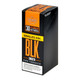 Swisher International Swisher Sweets BLK Tip Cigarillos Smooth Single 30Ct. Box, black and orange packaging with product information and warnings. Swisher International Swisher Sweets BLK Tip Cigarillos Smooth Single 30Ct. Box, black and orange packaging with product information and warnings.