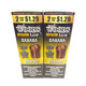 Good Times Sweet Woods Banana Cigars 15 Pouches 2, product packaging with banana flavored cigars and promotional pricing details.