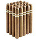 C'est Cigars C'Est La Vie Robusto Natural Cigars 20Ct. Pack, a close-up image of a bundle of 20 cigars in a tightly packed arrangement.