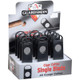 PK Guardsman Black 48 Gauge Cigar Cutter 12 Pack Display, black cigar cutters with black handles arranged in a display box. PK Guardsman Black 48 Gauge Cigar Cutter 12 Pack Display, black cigar cutters with black handles arranged in a display box.