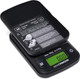 TRUWEIGH MINI CRIMSON COLLAPSIBLE BOWL SCALE, electronic compact digital kitchen scale with a collapsible crimson bowl and digital display.